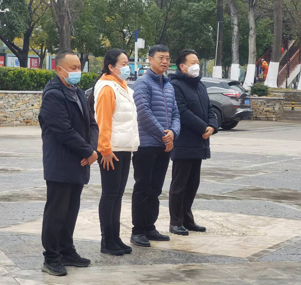 寒冬送溫暖   官渡區(qū)總工會慰問保全保安員